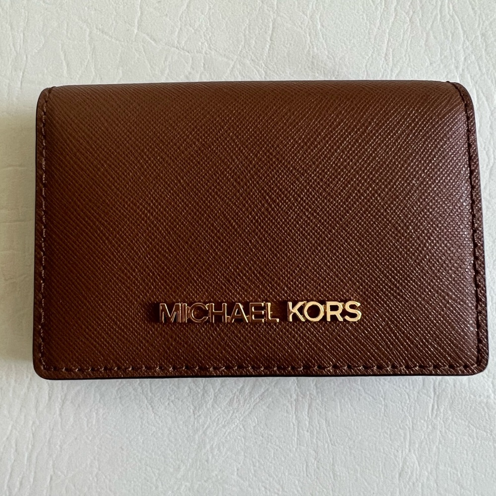 Michael Kors Small Flap ID Card Case Wallet
